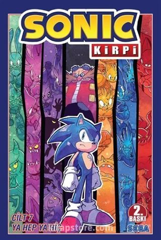 Kirpi Sonic Cilt 7- Ya Hep Ya Hiç