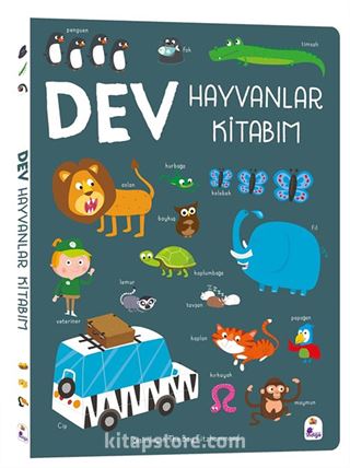 Dev Hayvanlar Kitabım (Ciltli)