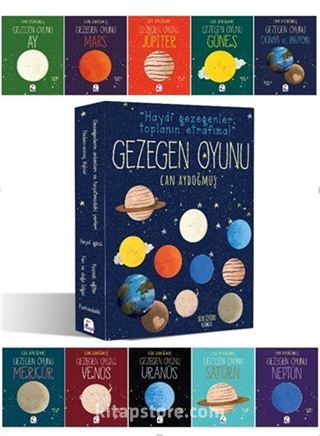 Gezegen Oyunu Seti 10 Kitap Kutulu