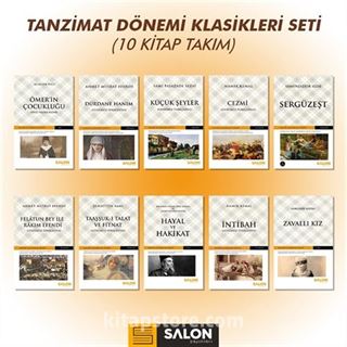 Tanzimat Dönemi Klasikleri Seti (10 Kitap Takım)