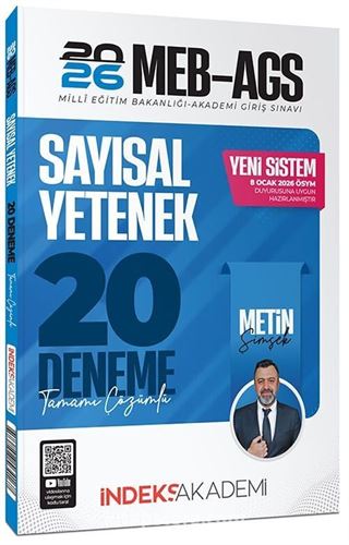 2026 MEB-AGS Sayısal Yetenek 20 Deneme Çözümlü