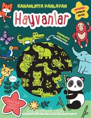 Hayvanlar / Karanlıkta Parlayan Kitaplar