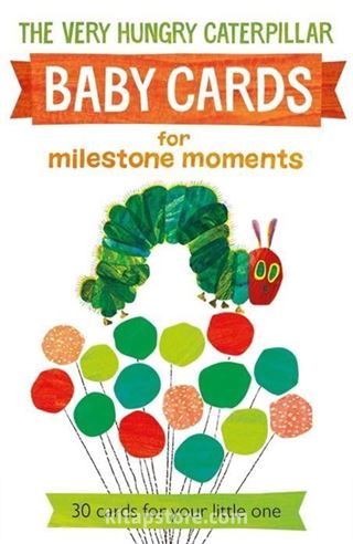 Very Hungry Caterpillar Baby Cards For Milestone Moments