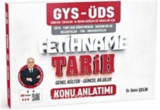 GYS ÜDS Fetihname Tarih - Genel Kültür - Güncel Bilgiler Konu Anlatımı