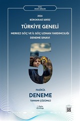 Merkez Göç ve İl Göç Uzman Yardımcılığı Deneme Sınavı