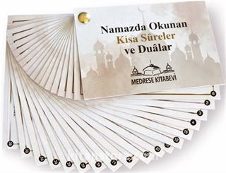 Namazda Okunan Kısa Sûreler ve Dûalar (Kartela)
