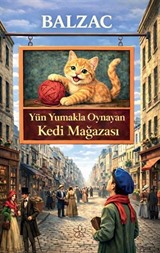 Yün Yumakla Oynayan Kedi Mağazası