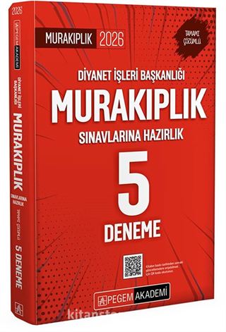 2026 Diyanet İşleri Başkanlığı Murakıplık Sınavlarına Hazırlık Tamamı Çözümlü 5 Deneme