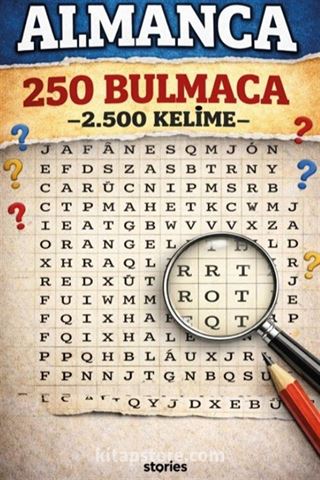 Almanca 250 Bulmaca -2,500 Kelime-