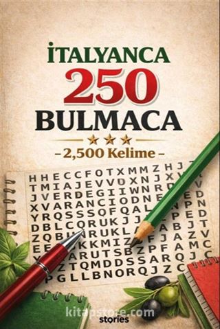 İtalyanca 250 Bulmaca -2,500 Kelime-