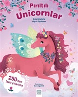 Pırıltılı Unicornlar / Çıkartmalarla Giysi Giydirme