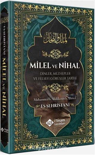 Milel ve Nihal Dinler Mezhepler ve Felsefi Görüşler Tarihi
