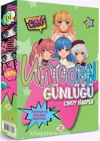 Unicorn Günlüğü - Yeşil Günlük