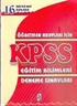 KPSS / 16 Deneme Sınavı Öğretmen Adayları İçin-Eğitim Bilimleri