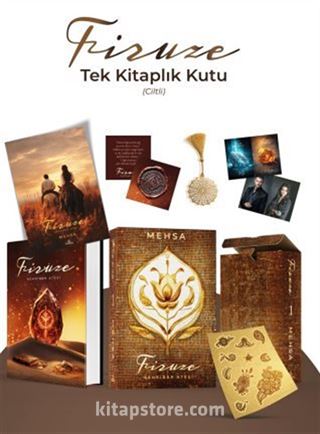Firuze 1: Kehribar Ateşi (Ciltli Tek Kitaplık Kutu)