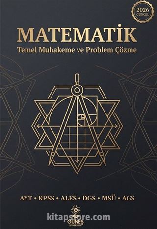 Güncel 2026 Matematik TYT-AYT-KPSS-ALES-DGS-MSÜ-AGS