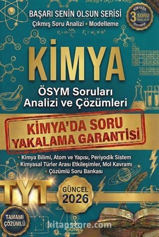 Kimya Güncel 2026 TYT-MSÜ-KPSS-DGS-ALES-AGS