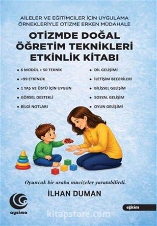 Otizimde Doğal Öğretim Teknikleri Etkinlik Kitabı