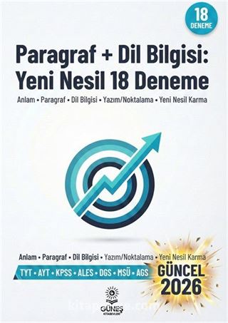 Paragraf, Dil Bilgisi, Yeni Nesil 18 Deneme