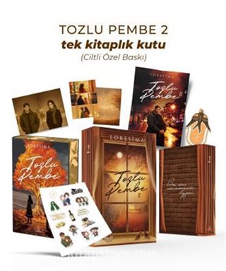 Tozlu Pembe 2 (Ciltli Tek Kitaplık Kutu Yan Boyamalı)