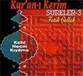 Kur'an-ı Kerimden Sureler 3 (Compact Disk)