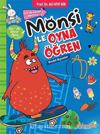 Monsi ile Oyna Öğren / Renkli Oyunlar