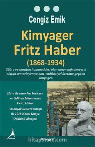 Kimyager Fritz Haber 1986-1934
