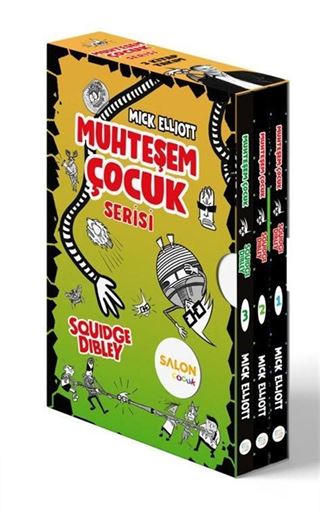 Muhteşem Çocuk Squidge Dibley Serisi (Kutulu 3 Kitap Takım)