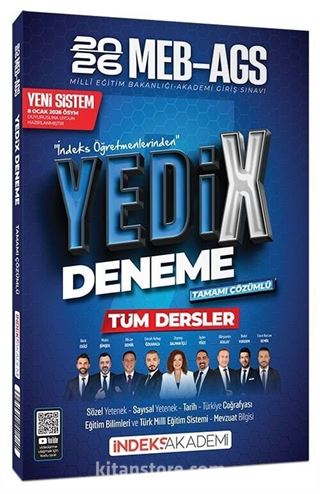2026 MEB-AGS Tüm Dersler YediX 7 Deneme Çözümlü