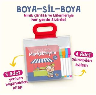 Boya Sil Boya 2 (Marketteyim - Evdeyim - Parktayım / 2-5 Yaş)