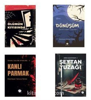 Zehirli Kalem Polisiye Gerilim Öyküler Seçkisi (4 Kitap Takım)