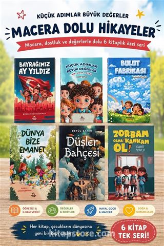 Macera Dolu Hikayeler (10 Kitap)