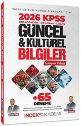 2026 KPSS Güncel ve Kültürel Bilgiler Çalışma Kitabı (65 Deneme İlaveli)