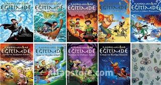 Kahramanlar Eğitimde Seti (9 Kitap + Defter Hediyesi)
