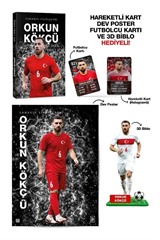 Orkun Kökçü - Sahanın Yıldızları - 3D Biblo, Hareketli Kart, Dev Poster ve Futbolcu Kartı Hediyeli!
