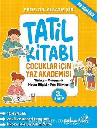 Çocuklar İçin Yaz Akademisi 3.Sınıf Tatil Kitabı