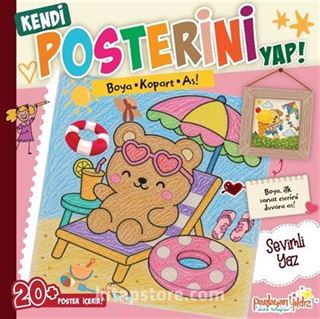 Kendi Posterini Yap! / Boya Kopart As! Sevimli Yaz