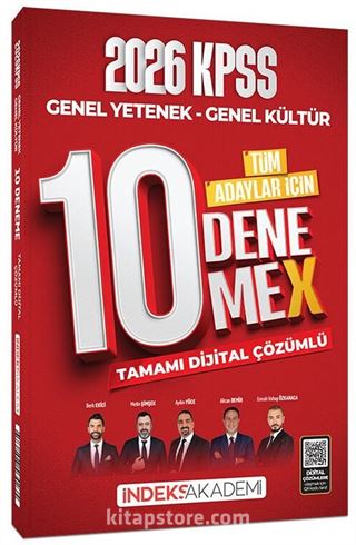 2026 KPSS Genel Yetenek Genel Kültür 10 DenemeX Çözümlü