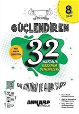 8. Sınıf Güçlendiren 32 Haftalık Din Kültürü ve Ahlak Bilgisi Kazanım Denemeleri (Video Çözümlü)