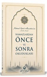 Mahmud Efendi Hazretlerinin Namazdan Önce ve Sonra Okudukları (Cep Boy)
