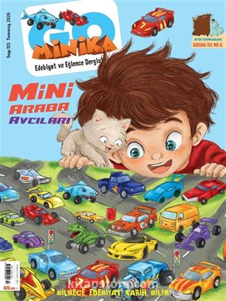 minikaGO Aylık Çocuk Dergisi Sayı:15 Temmuz 2026