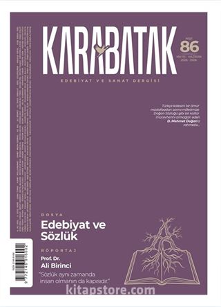 Karabatak Dergisi Sayı: 86 Mayıs-Haziran 2026