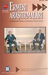 Sayı:19-Ermeni Araştırmaları-Sonbahar 2005