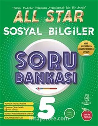 5. Sınıf All Star Sosyal Bilgiler Soru Bankası (Video Çözümlü)
