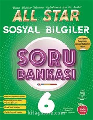 6. Sınıf All Star Sosyal Bilgiler Soru Bankası (Video Çözümlü)