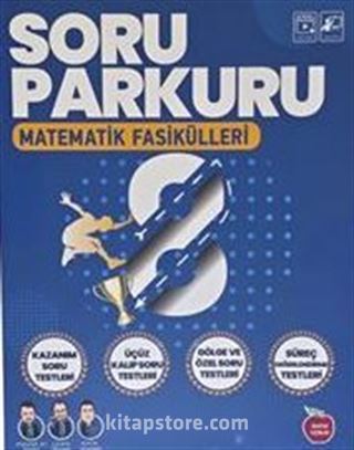 8. Sınıf Soru Parkuru Matematik Fasikülleri (Video Çözümlü 6 Fasikül)