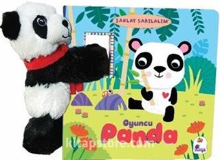 Şaklat Sarılalım Oyuncu Panda (Oyuncaklı Kitap)