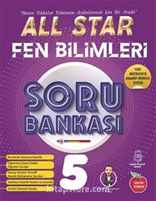 5. Sınıf All Star Fen Bilimleri Soru Bankası (Video Çözümlü)
