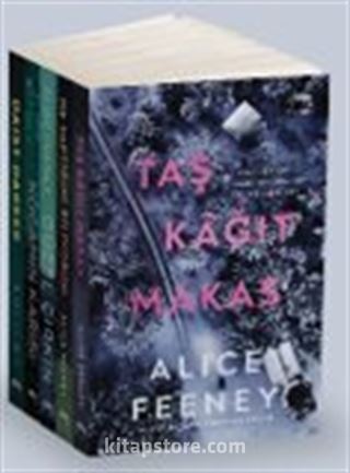 Alice Feeney 5 Kitap Takım (Taş Kağıt Makas, Ne Yaptığını Biliyorum, Güzel Çirkin, Kocamın Karısı, Daisy Darker)