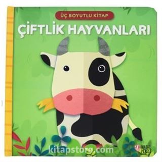 Üç Boyutlu Kitap - Çiftlik Hayvanları